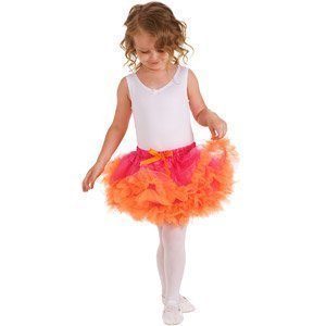 Saia Tutu de Ballet Laranja Saia Tutu de Ballet Laranja