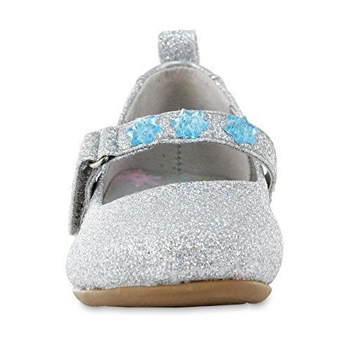 Sapatilha Infantil Prata Prateada Lantejoulas Frozen Sapatilha Infantil Prata Prateada Lantejoulas Frozen