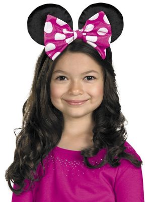 Tiara com Orelhas Minnie Mouse Rosa Tiara com Orelhas Minnie Mouse Rosa