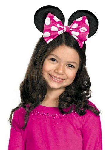 Tiara com Orelhas Minnie Mouse Rosa Tiara com Orelhas Minnie Mouse Rosa