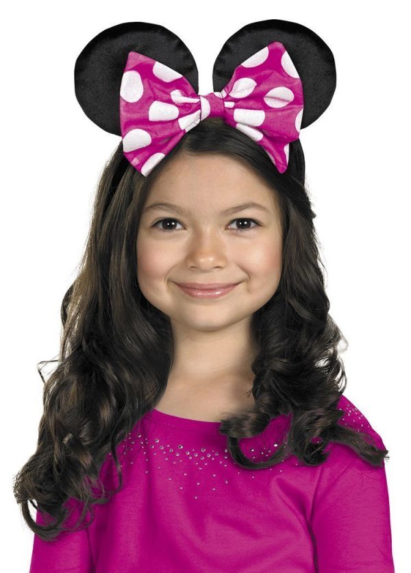 Tiara com Orelhas Minnie Mouse Rosa Tiara com Orelhas Minnie Mouse Rosa