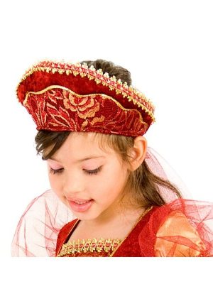 Tiara Infantil Princesa Medieval Luxo Tiara Infantil Princesa Medieval Luxo