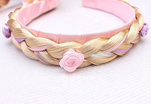 Tiara Peruca Rapunzel Enrolados Disney Infantil Clássica Tiara Peruca Rapunzel Enrolados Disney Infantil Clássica