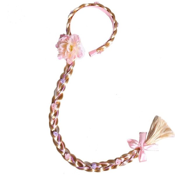 Tiara Peruca Rapunzel Enrolados Disney Infantil Clássica Tiara Peruca Rapunzel Enrolados Disney Infantil Clássica