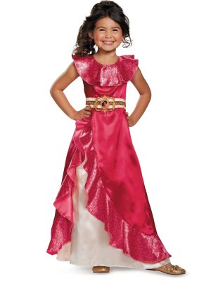 Vestido Princesa Elena de Avalor infantil Clássico Vestido Princesa Elena de Avalor infantil Clássico