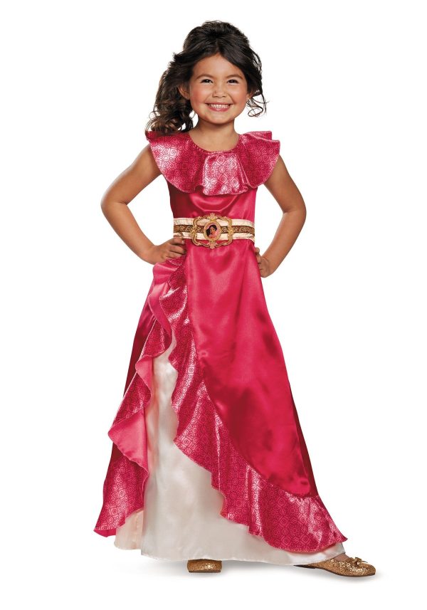 Vestido Princesa Elena de Avalor infantil Clássico Vestido Princesa Elena de Avalor infantil Clássico