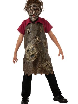 Avental Leatherface Infantil Luxo Avental Leatherface Infantil Luxo
