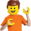 Cabeça Máscara Capacete Lego Emmet Infantil Kit