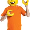 Cabeça Máscara Capacete Lego Emmet Infantil Kit