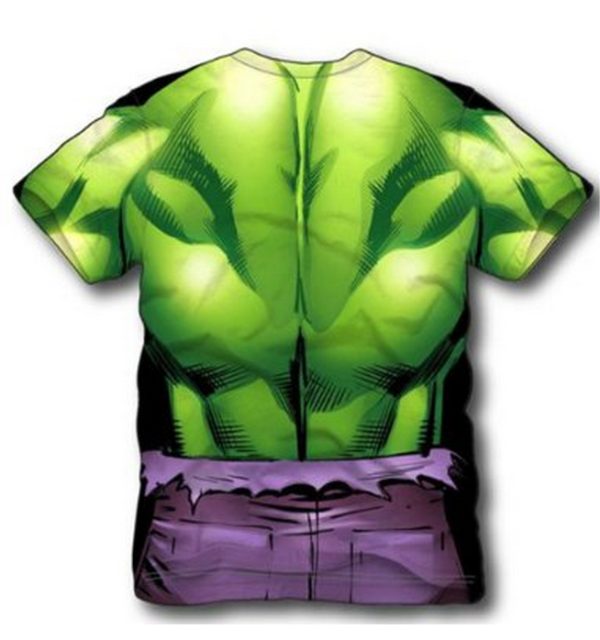 Camiseta do Incrível Hulk Infantil Camiseta do Incrível Hulk Infantil