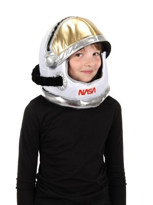 Capacete de Astronauta Infantil Tecido Capacete de Astronauta Infantil Tecido
