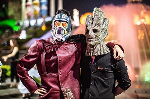 Capacete Eletrônico Senhor das Estrelas Clássico Capacete Eletrônico Senhor das Estrelas Adulto Luxo