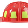 Chapéu Bombeiro Luxo Infantil Vermelho