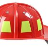 Chapéu Bombeiro Luxo Infantil Vermelho