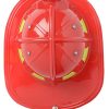 Chapéu Bombeiro Luxo Infantil Vermelho