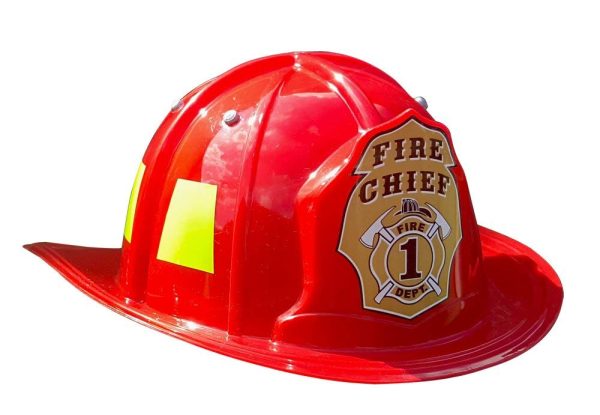 Chapéu Bombeiro Luxo Infantil Vermelho Chapéu Bombeiro Luxo Infantil Vermelho