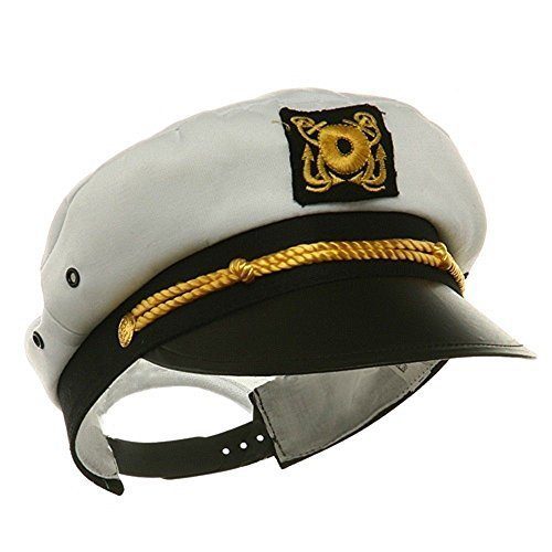 Chapéu Capitão Yacht Marinheiro Ajustável Infantil Chapéu Capitão Yacht Marinheiro Ajustável Infantil
