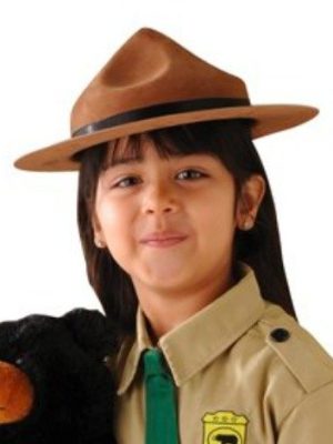 Chapéu Guarda Florestal Infantil Chapéu Guarda Florestal Infantil