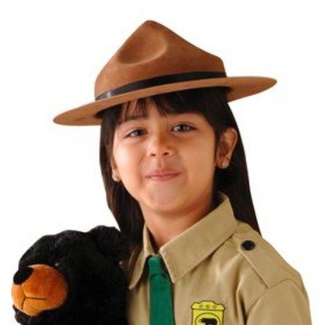 Chapéu Guarda Florestal Infantil Chapéu Guarda Florestal Infantil