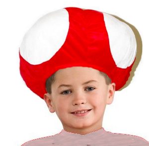 Chapéu Toad Infantil Luxo Chapéu Toad Infantil Luxo