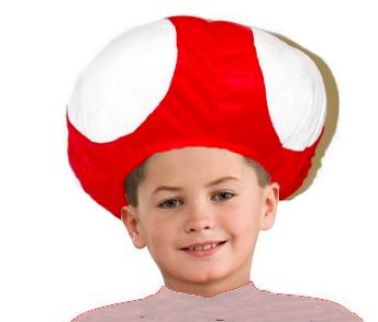 Chapéu Toad Infantil Luxo