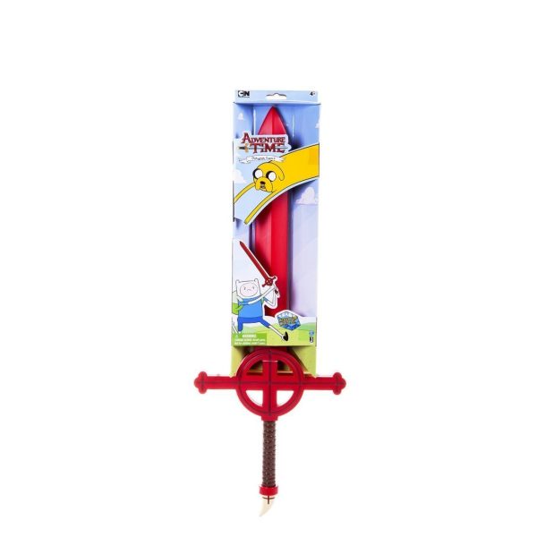 Espada Hora da Aventura Finn Luxo Infantil Vermelha Espada Hora da Aventura Finn Luxo Infantil Vermelha