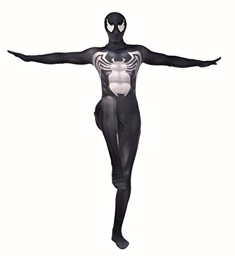 Fantasia Agente Venom Infantil Spandex Fantasia Agente Venom Infantil Spandex