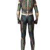 Fantasia Aquaman Luxo Infantil Spandex