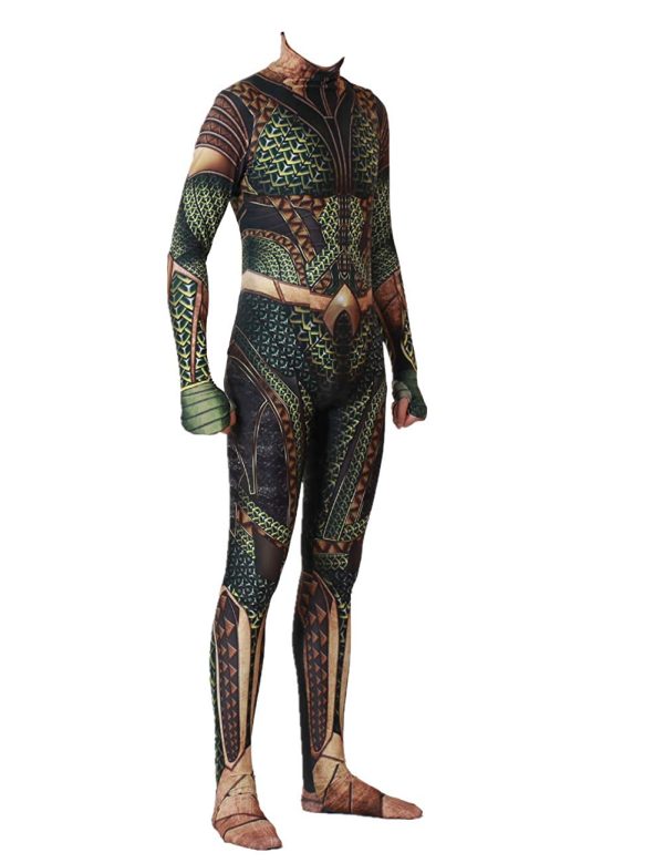 Fantasia Aquaman Luxo Infantil Spandex Fantasia Aquaman Luxo Infantil Spandex