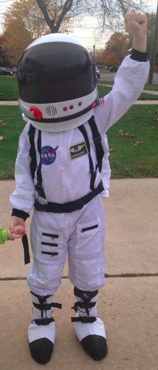 Fantasia Astronauta Completa Infantil Luxo