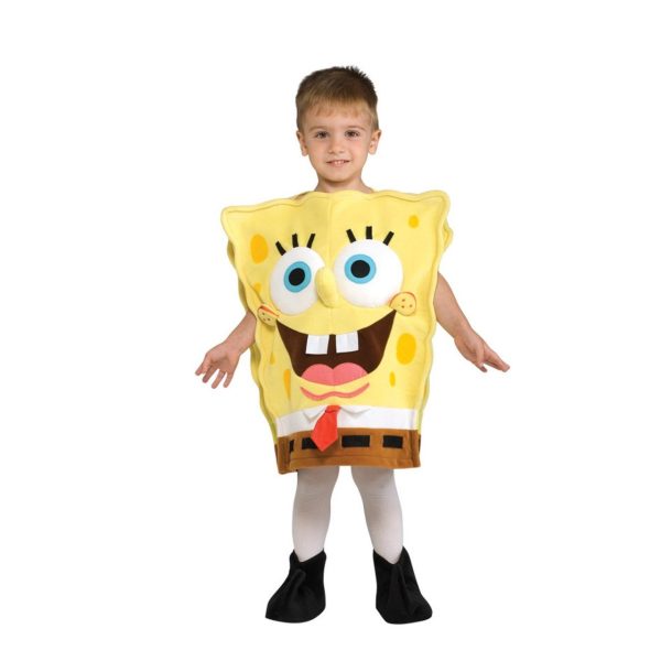 Fantasia Bob Esponja Calça Quadrada Infantil Fantasia Bob Esponja Calça Quadrada Infantil