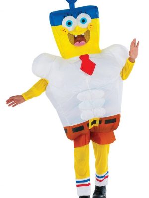 Fantasia Bob Esponja Infantil inflável Um Herói Fora da Água
