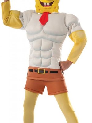 Fantasia Bob Esponja Infantil Luxo Um Herói Fora da Água