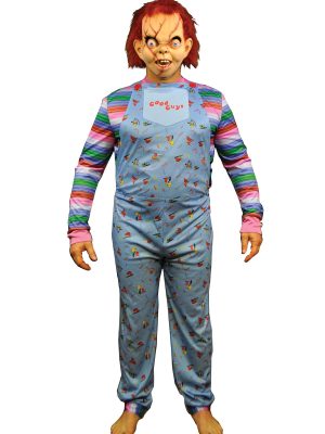 Fantasia Boneco Assassino Chucky Infantil Fantasia Boneco Assassino Chucky Infantil