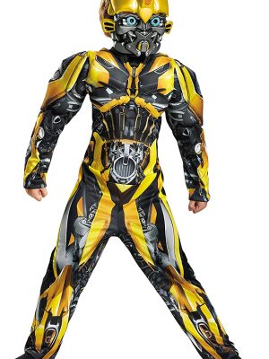 Fantasia Bumblebee Infantil Transformers A Era da Extinção Fantasia Bumblebee Infantil Transformers A Era da Extinção