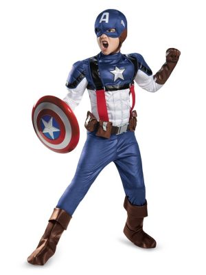 Fantasia Capitão América Infantil Prestigio Fantasia Capitão América Infantil Prestigio