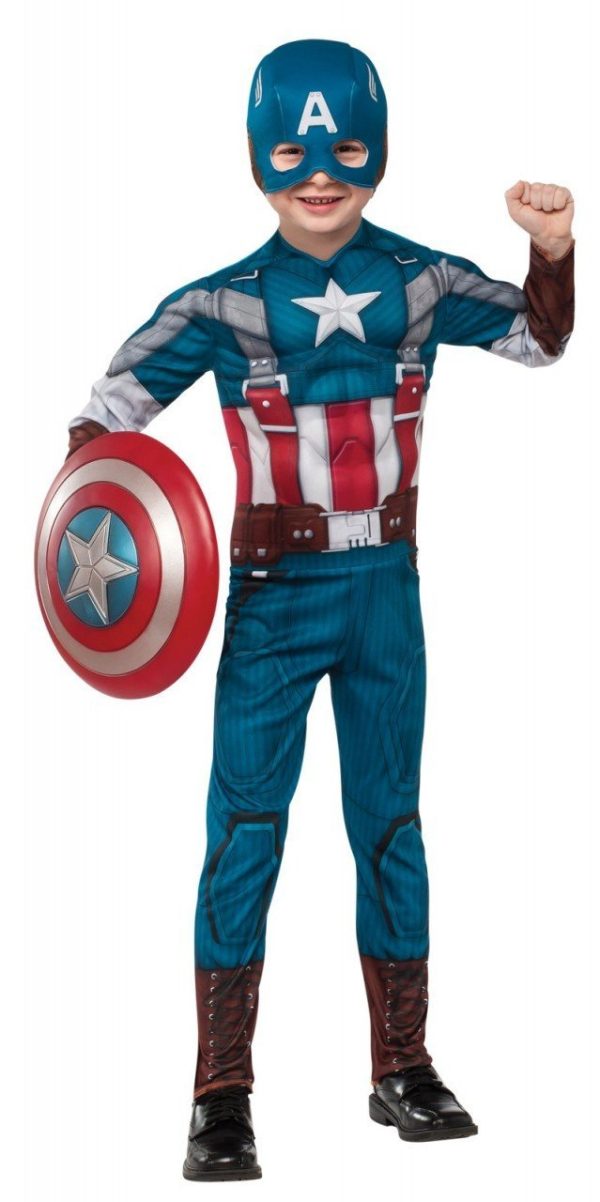 Fantasia Capitão América O Soldado do Inverno Retro Fantasia Capitão América O Soldado do Inverno Retro