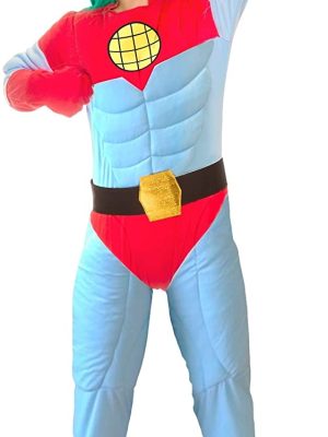 Fantasia Capitão Planeta Infantil Luxo Fantasia Capitão Planeta Infantil Luxo
