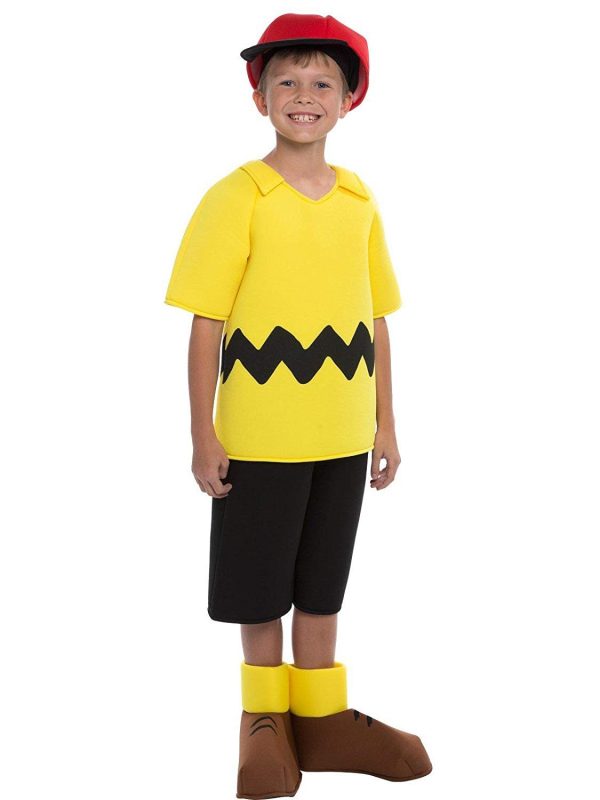 Fantasia Charlie Brown Turma do Snoopy Infantil Fantasia Charlie Brown Turma do Snoopy Infantil