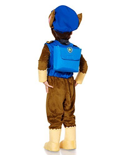 Fantasia Chase Patrulha Canina Paw Patrol Infantil Luxo Fantasia Chase Patrulha Canina Paw Patrol Infantil Luxo
