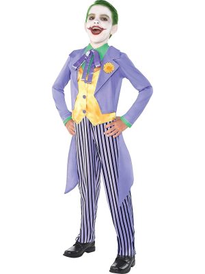 Fantasia Coringa Infantil Clássica Luxo