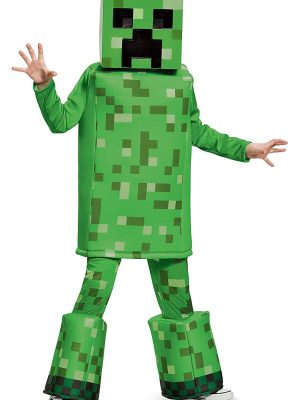 Fantasia Creeper Minecraft Luxo Fantasia Creeper Minecraft Luxo