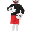 Fantasia Cuphead Mugman Infantil Vermelho
