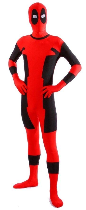 Fantasia DeadPool Spandex Infantil Clássica Fantasia DeadPool Spandex Infantil Clássica