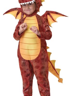 Fantasia Dinossauro Dragão Luxo