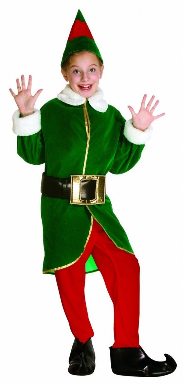 Fantasia Elfo Mágico Duende do Papai Noel Natal Infantil Fantasia Elfo Mágico Duende do Papai Noel Natal Infantil