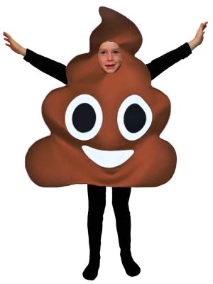 Fantasia Emoji Cocô Infantil Luxo Fantasia Emoji Cocô Infantil Luxo
