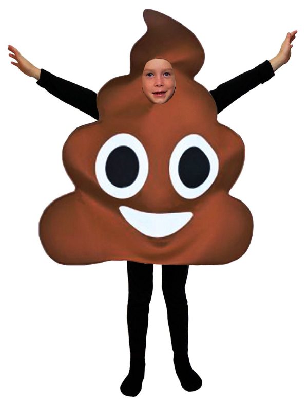Fantasia Emoji Cocô Infantil Luxo Fantasia Emoji Cocô Infantil Luxo