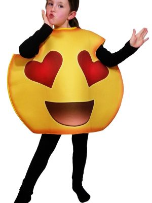 Fantasia Emoji Love Amor Infantil Luxo Fantasia Emoji Love Amor Infantil Luxo