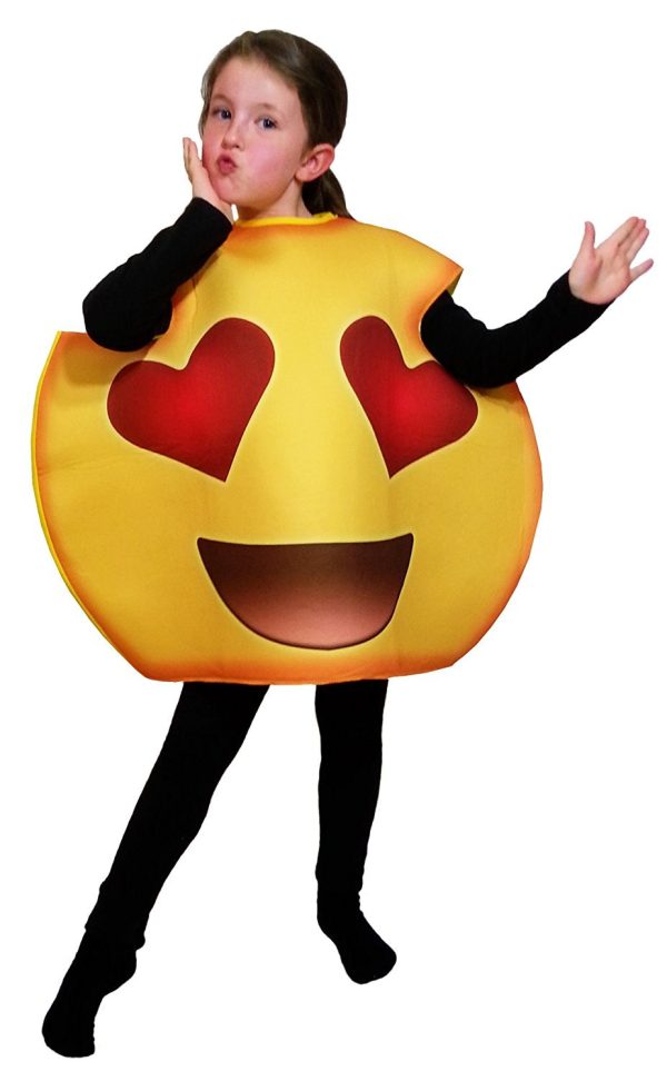 Fantasia Emoji Love Amor Infantil Luxo Fantasia Emoji Love Amor Infantil Luxo